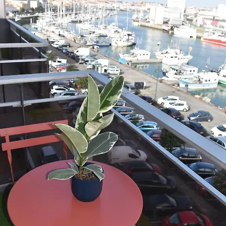 Studio, Vue Exceptionnelle Sur Le Port De Peche Lägenhet