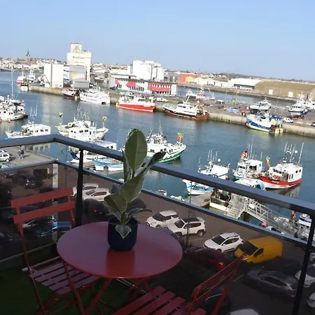 Lägenhet Studio, Vue Exceptionnelle Sur Le Port De Peche Les Sables-dʼOlonne