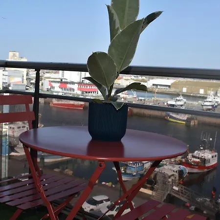 Studio, Vue Exceptionnelle Sur Le Port De Peche Lägenhet *